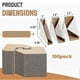 thumbnail image 2 of 100Pack Adjustable Cardboard Corner Protectors, Fit 1In,1.5In and 2.1In Frames,Corner Protectors fo, 2 of 5