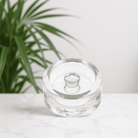 SEWOART Practical Glass Weights Fermentation Weight Transparent 1Pack