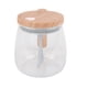 thumbnail image 4 of Taza de café con agitación automática con tapa transparente beige blanco 350 ml 400 mAh IPX6 Tipo C Interruptor táctil Taza mezcladora eléctrica para café y leche, 4 of 10