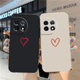 thumbnail image 2 of Case For Oneplus 5 6 9 9R 8 8T 7 7T A3 2 2V NORD 3 2 Lite Pro Simple Liquid Silicone Case Simple Lover Line Art, 2 of 5