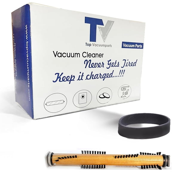 Replacement Part For TVP Vacuum Cleaner 1 Brushroll with 1 Falt Belt for Model Diamond Edition, Sentria, Ultimate G