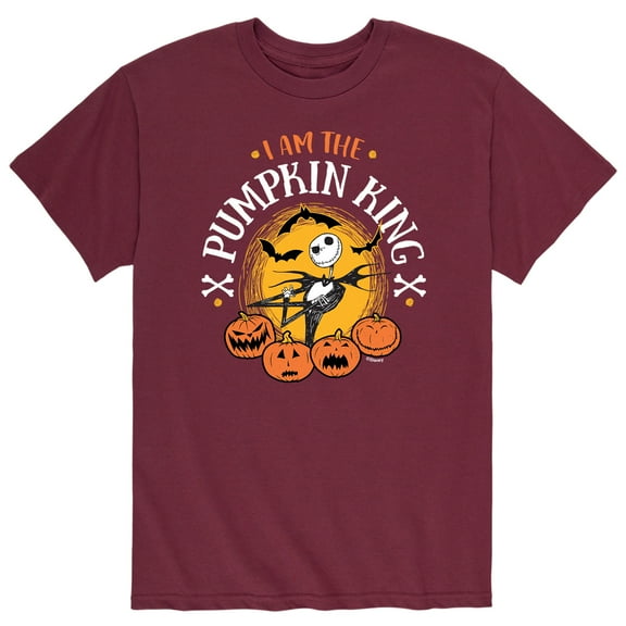 The The Nightmare Before Christmas - I Am The Pumpkin King - Men's Short Sleeve Graphic T-Shirt