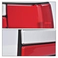 thumbnail image 6 of PIT66 1 Pair Set Taillights Taillamps Lens Fit for 87-93 Ford Mustang Fox Body LX Style, 6 of 9