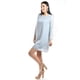 thumbnail image 2 of Vestido de Mangas con Relieve Roman Fashion Juvenil 3823 Azul Claro Talla M, 2 of 5