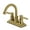 Brushed Brass, variant on Kingston Brass KS8660DL Concord 4 in. Centerset Bathroom Faucet, Matte Black