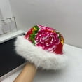 thumbnail image 4 of Warm Beanies with Brim Trapper Hat Ushanka Hat for Skiing Skateboarding, 4 of 12