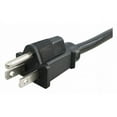 thumbnail image 2 of 2PC ZoroSelect Power Cord, 5-15P, SJT, 1 ft., Blk, 15A, 14/3, 2 of 2