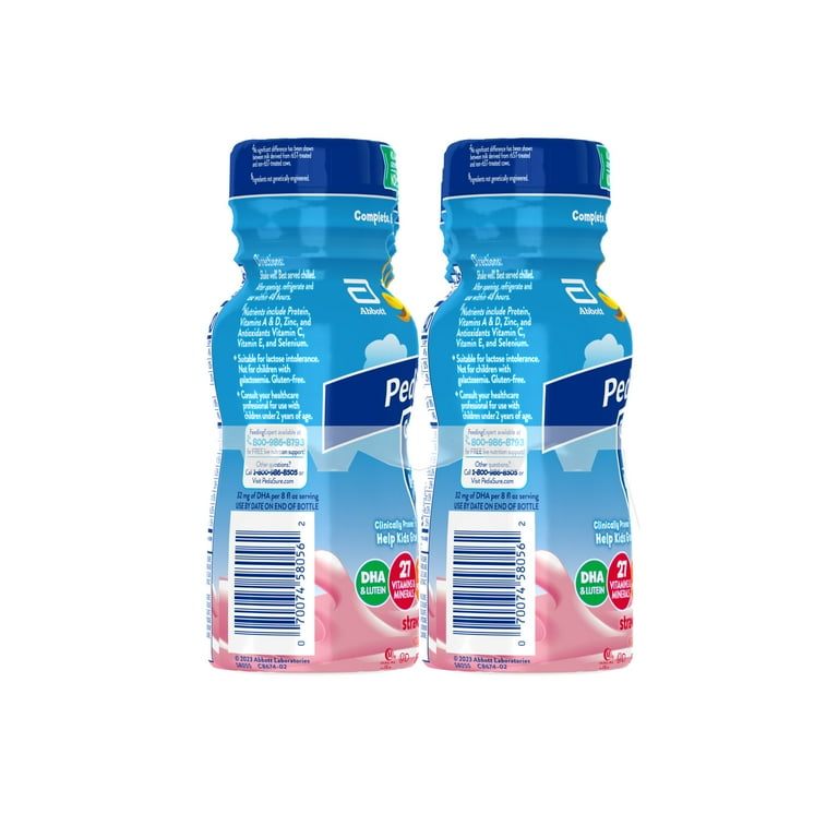 PediaSure Grow Gain with Immune Support, 7g Protein, Strawberry