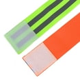 thumbnail image 7 of Unique Bargains Arm Ankle Reflective Bands Reflector Tape High Visibility  for Night Cycling Riding Orange Green 8pcs, 7 of 7