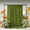 Green, variant on SNITIE Velvet Backdrop Curtains - 52"W x 96"L, 2 Panels, Rod Pocket. For Wedding/Birthday/Photo Booth/Wall Hanging, 14 Colors.