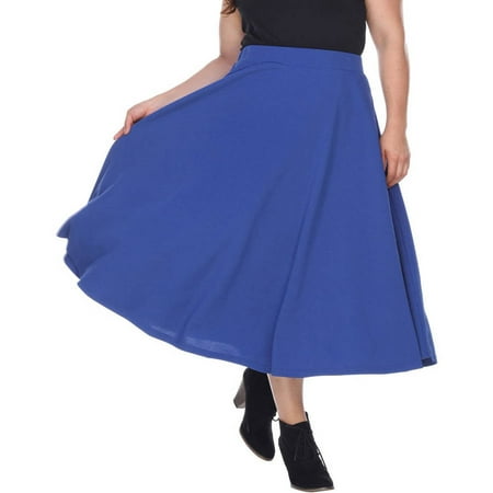- Women's Plus 'Tasmin' Flare Midi Skirts