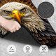 thumbnail image 3 of Balery Vintage Pattern Bald Eagle Juego de 4 Alfombrillas para Auto, Revestimientos de Caucho Resistente, Diseño Antideslizante, 3 of 7