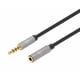 thumbnail image 1 of Manhattan 356022 Extensión de Cable Auxiliar de Audio Estéreo, De 3.5 mm macho a 3.5 mm hembra, 1m Manhattan De 3.5 mm macho a 3.5 mm hembra, 1 m, 1 of 8