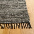 thumbnail image 3 of SAFAVIEH Rag Rug Lacework Distressed Area Rug, Dark Green/Black, 6' x 9', 3 of 10