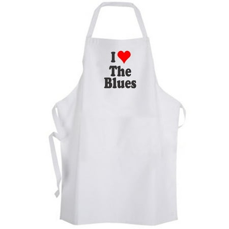 

Aprons365 - I Love The Blues Apron - Music American Folk Rhythm Rock Roll Sadness