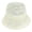 Ivory, variant on Top Headwear Fashion Floral Lace Pearl Bucket Hat - Ivory