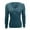 Blue, variant on Women's Slim V-Neck Knit Sweater - Fall Winter Drop Shoulder Long Sleeve Solid Color Comfort Pullover Top For St Patricks Day Outfits,Size:M