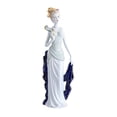 thumbnail image 2 of Figura de dama de cerámica para niña, artesanía, arte de entrada, mesa, colección, escultura Estilo B, 2 of 8