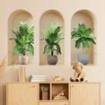 thumbnail image 2 of Macetas para Plantas Conjunto de Tres Vegetales Tropicales Verdes Maceta de Flores Pegatinas de Pared Decoración Pasillo Pegatina Autoadhesiva Decoraciones de Pared para Dormitorio, 2 of 6