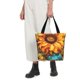 thumbnail image 5 of Disketp Deep Yellow Colorful Sunflower for Women’s Casual Shoulder Tote Bag Cross-body Handbags for Shopping, Travel and Daily Use, 5 of 6