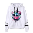 thumbnail image 1 of Y2k dibujos animados Disney Lilo y Stitch sudaderas divertidas mujeres Harajuku lindo Stitch Anime sudadera Manga ropa de calle Sudadera con capucha mujeres niños, 1 of 4