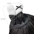 thumbnail image 3 of Top Hat Hairpin Japanese Fashion Bowknot Rabbits Ears Hair Clip Styling Accessory For Women Teens Theme Party, 3 of 8