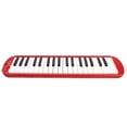 thumbnail image 2 of 37-Key Melodica with Mouthpiece & Hose & Bag Red, 2 of 15