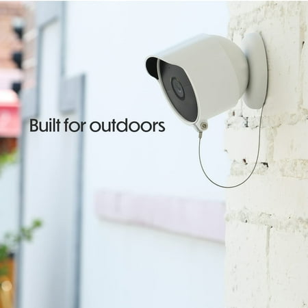 Wasserstein - Anti-Theft Mount for Google Nest Cam (Battery) - White