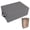 Gray Non-foldable, variant on MROOBEST Black Pilates Sitting Box, Reformer Accessory for Home Gym & Professional Studio Pilates Exercises