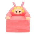 thumbnail image 1 of naioewe Sofa Bed, Flip Out Sofa, 2-in-1 Convertible Sofa to Lounger for Kids, Foldable Children Sofa, K, 1 of 4