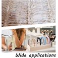 thumbnail image 6 of 20 Slots Wooden Hairbow Display Jewelry Bangle Display Stand Multi-Grid Jewelry Scrunchie Storage Organizer Holder with Adjustable Dividers for Hair Accessory Necklaces Bangle Slot：0.5" BurlyWood, 6 of 6