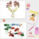 thumbnail image 2 of 14pcs Paper Quilling Kits DIY Hand Crafted Easy Operation Quilling Kits for Kids Beginners Home Decor, 2 of 3