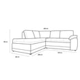 thumbnail image 5 of Sala Esquinera de Piel Genuina, Love Seat y Cheise Long, 4 plazas, Lado Izquierda, Modelo Sevilla, Color Chocolate, Elegante, cómoda y confortable, Hecho en Mexico. Medidas 232 X 200 X 90 cm., 5 of 5