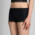thumbnail image 2 of ZUKMRJPC Boyshorts Underwear for Women Mid Waisted Solid Color Lace-trimmed Seamless Boxer Briefs Soft Breathable Stretchy Panties, 2 of 5