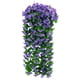 thumbnail image 4 of Flores artificiales Rosa simulada Flor artificial Acondicionador de conductos Bloqueo de techo de sala de estar Decoración Envoltura de plástico Plantas Vides Flores artificiales Gloria de la mañana c, 4 of 5