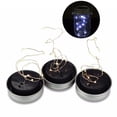 thumbnail image 3 of HEVIRGO Solar Powered 10LED Lid Insert Fairy String Light Party Decor Lamp for Mason Jar, 3 of 4