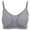 Gray, variant on yievot Bras for Women Pregnant Plain Color Bra Nursing Bras Vest Tops Comfort Wireless Bra