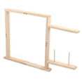 thumbnail image 4 of Tufting Frame, Hand Polished 70x70cm Wooden Rug Tufting Frame DIY Crafts  For Tapestry Making For Punching, 4 of 8