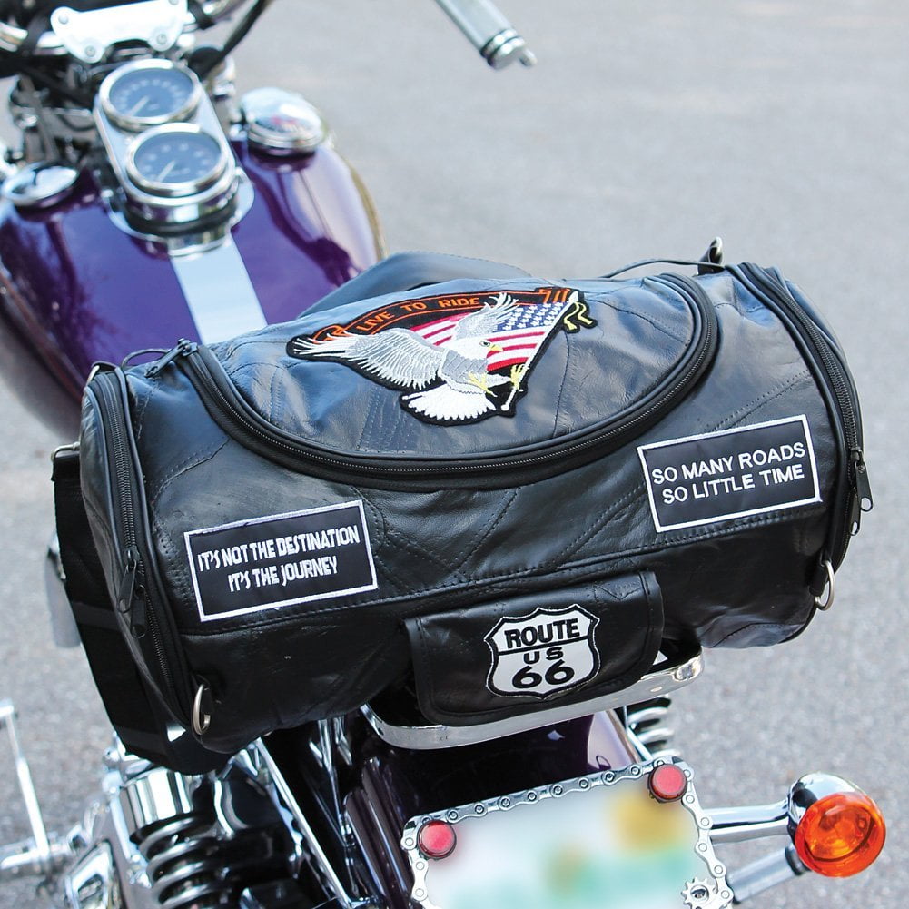 motorcycle barrel bag