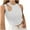 White, variant on Timegard Womens Ribbed Tank Tops Crewneck Sleeveless Slim Comfy Crop Cutout Tops Camis Summer Casual