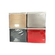 KING Sheet Set (Flat x1 + Fitted x1 + PC X2) in Elegant Silver color Fabric Luxury Satin 75GSM 4pc/ Set