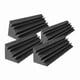 thumbnail image 1 of 4-Pack Acoustic Foam Panels for Soundproofing, Studio Bass Trap Corner Treatment Tiles, 1 of 5