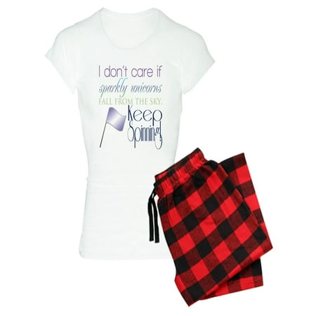 

CafePress - Colorguard I Dont Care If Sparkly Unicorns Fall Fr - Women s Light Pajamas
