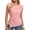 Pink #134, variant on Womens 2026 Spring Short Sleeve Tops Dressy Casual Crew Neck Peplum Shirts Trendy Tunic Blouses with Knot Dark Blue M