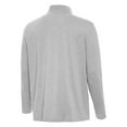 thumbnail image 3 of Men's Antigua Heather Gray St. Louis Blues Hunk Lightweight Quarter-Zip Pullover, 3 of 3