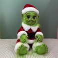 thumbnail image 3 of Muñeca Grinch navideña de 11 pulgadas Muñeca Grinch navideña para niñas y niños (Navidad), 3 of 9