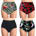 thumbnail image 1 of Hauts de Maillots de Bain Bikini Slips de Bain Pantalons PlSize, 1 of 5