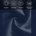 thumbnail image 5 of Solid Dark Blue Cloth Napkins, Minimalism Abstract Denim Texture Washable and Reusable Dinner Napkins Set of 8, Table Napkin for Kitchen Party Birthday Wedding Hotel Housewarming 20"x20", 5 of 8