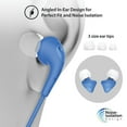 thumbnail image 4 of iLuv BBGUM3INBL Bubble Gum 3 In Earbuds with Microphone (Blue), 4 of 6