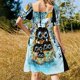 thumbnail image 5 of Viajar a París Vestido de manga corta vestidos de novia para fiestas vestidos de verano de mujer 2025 ropa de verano de mujer 2025 Vestido, 5 of 7